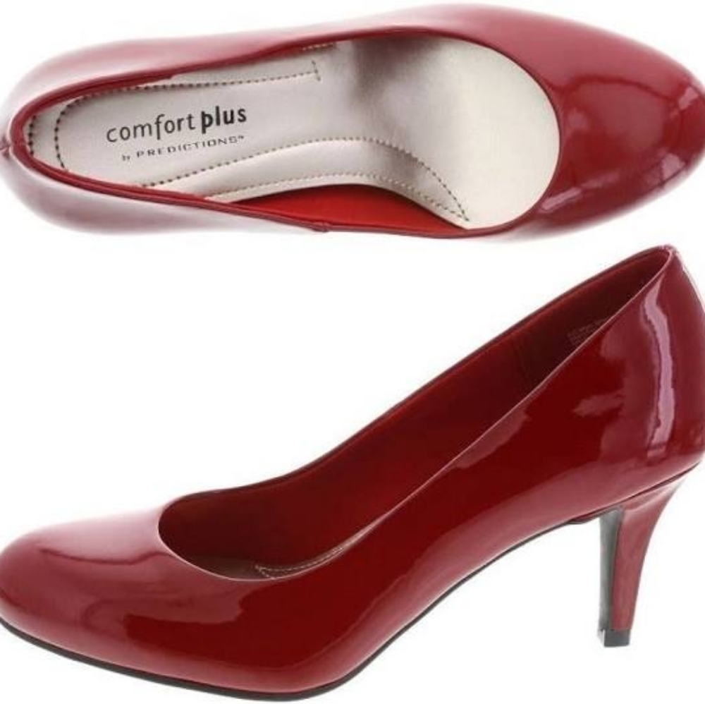 Karmen Red Comfort Plus by Predictions heels